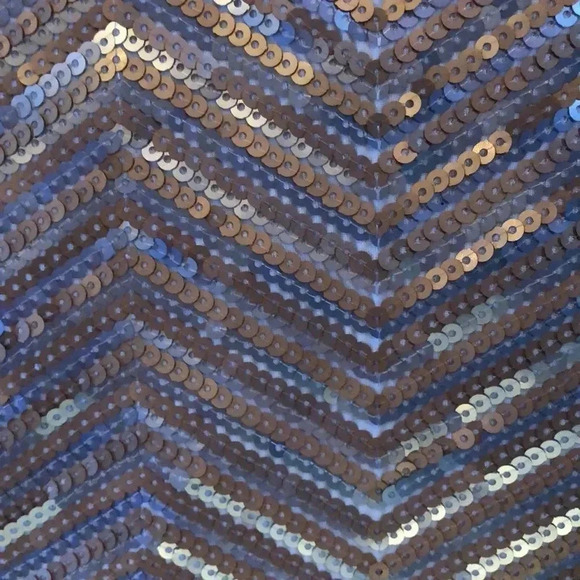 New Year's Eve White House / Black House Sequin shirt Tri-colored sequin party - Picture 6 of 8